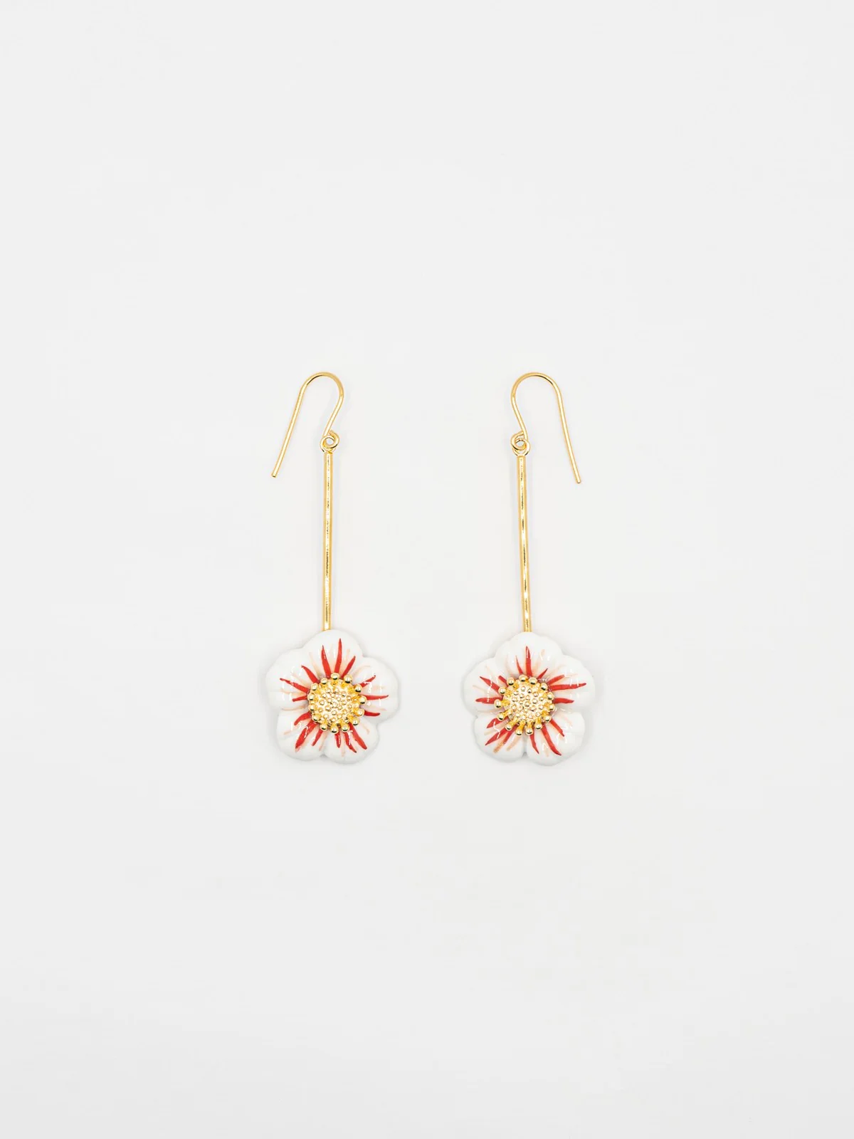 Boucles d'oreilles fleur du désert