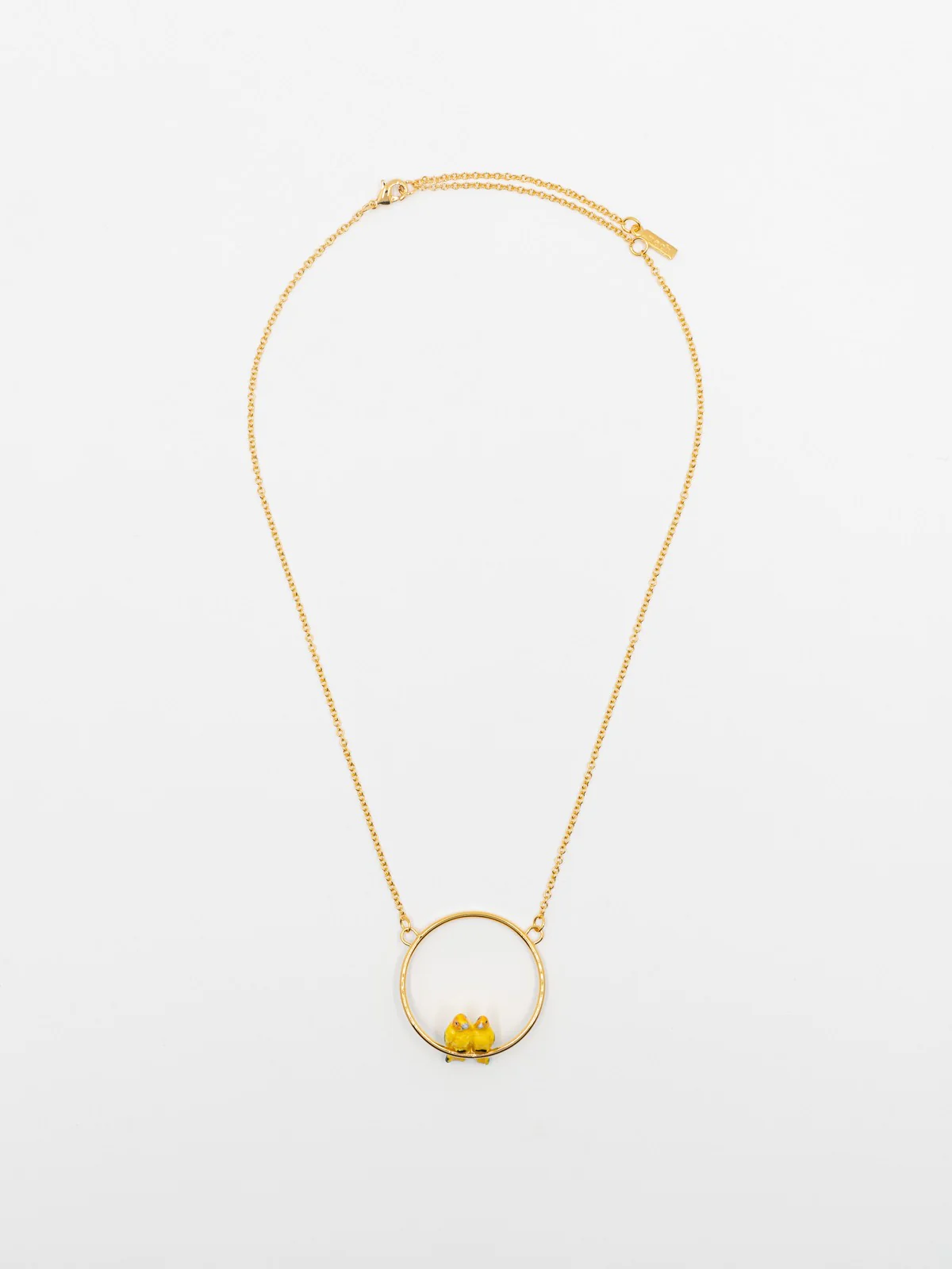 Collier rond couple de perroquets - Image 4