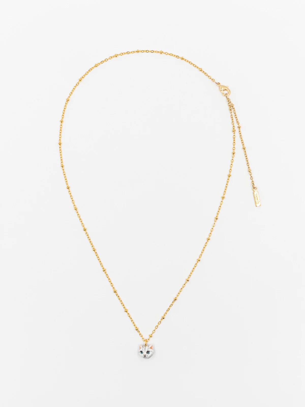 Collier tête de chat tabby - Image 4