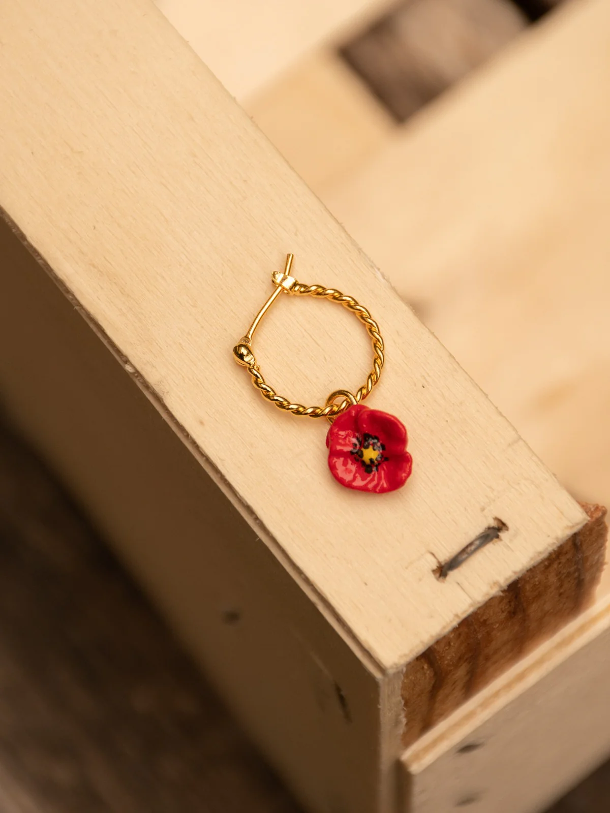 Mini créole coquelicot - Vendue à l'unité - Image 3