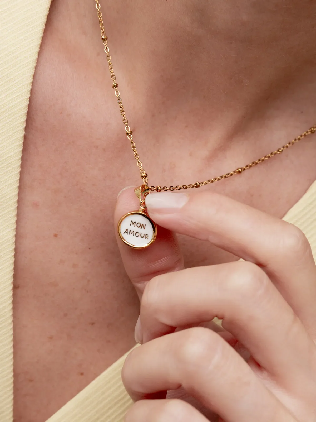 Collier "mon amour" - Des mots d'amour - Image 3