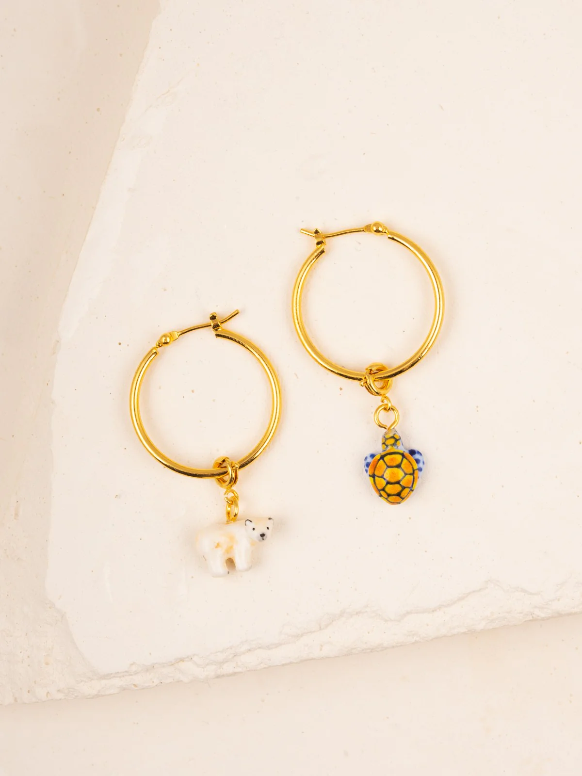 Boucles d'oreilles créoles personnalisables - Mix et Match - Image 3