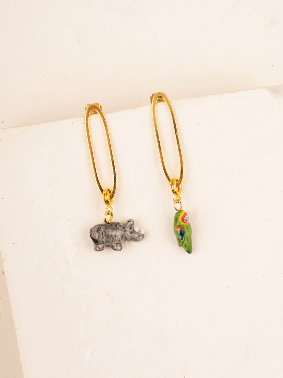 Boucles d'oreilles ovales personnalisables - Mix and Match - Image 4