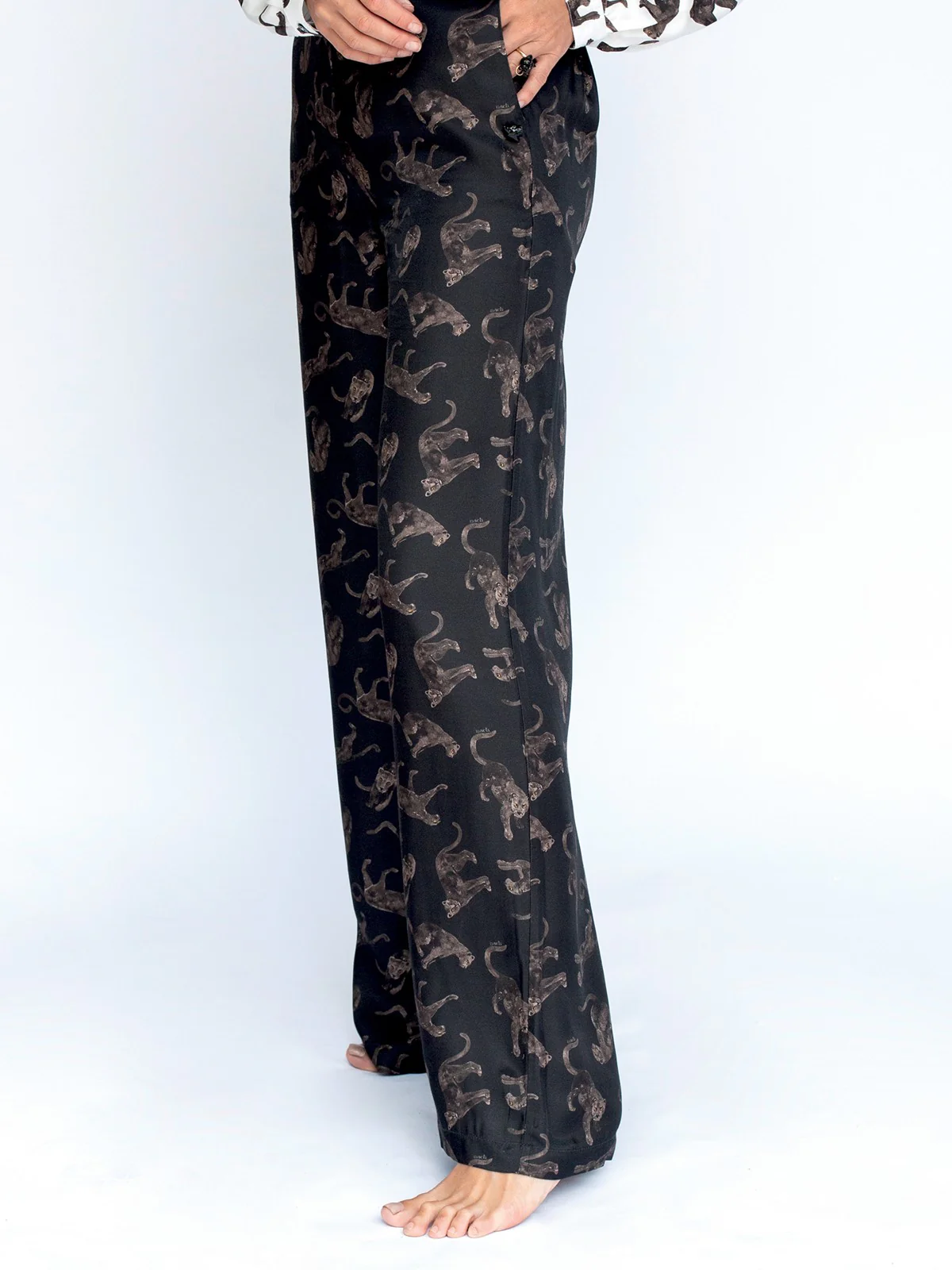 Pantalon noir - Noir Sauvage - Image 3