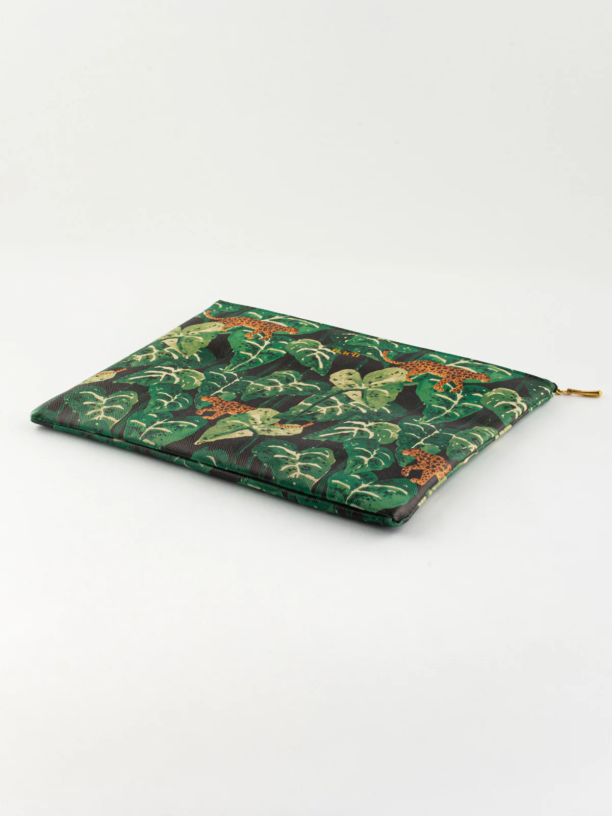 Pochette feuilles & léopard - Image 8