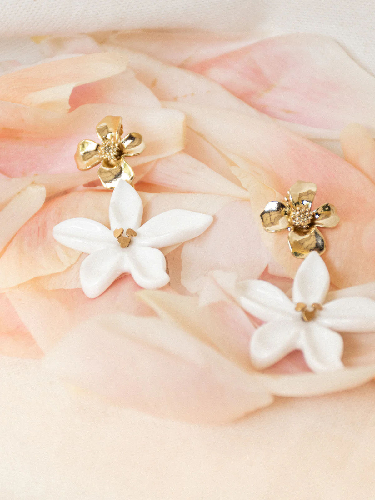 Boucles d'oreilles jasmin - Jasmin et moi - Image 5