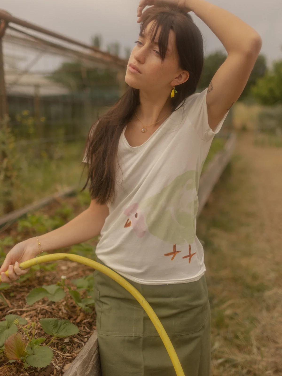 T-shirt Victor - Poule - Image 3
