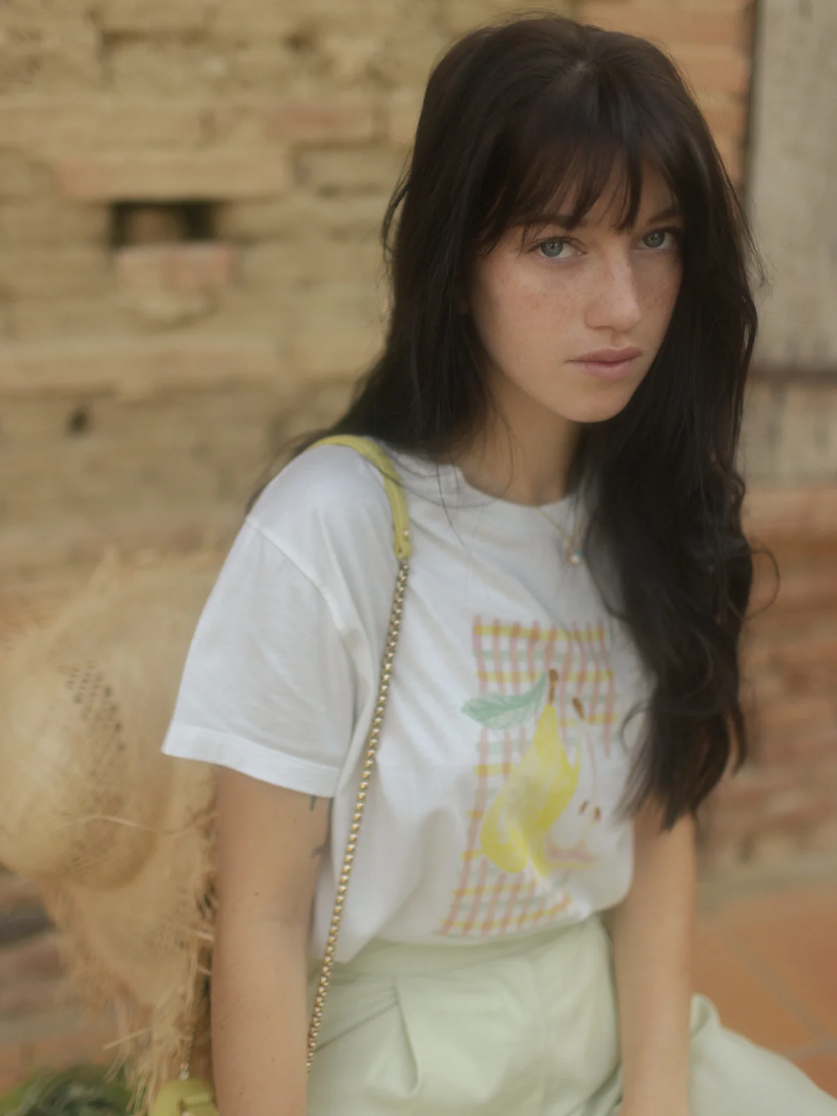T-shirt Olga - poire - Image 3