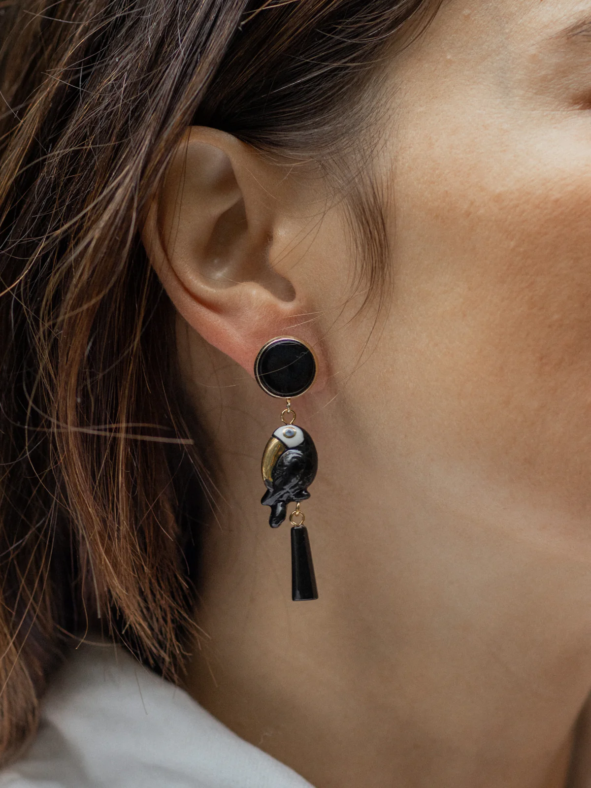 Boucles d'oreilles toucan - Image 2