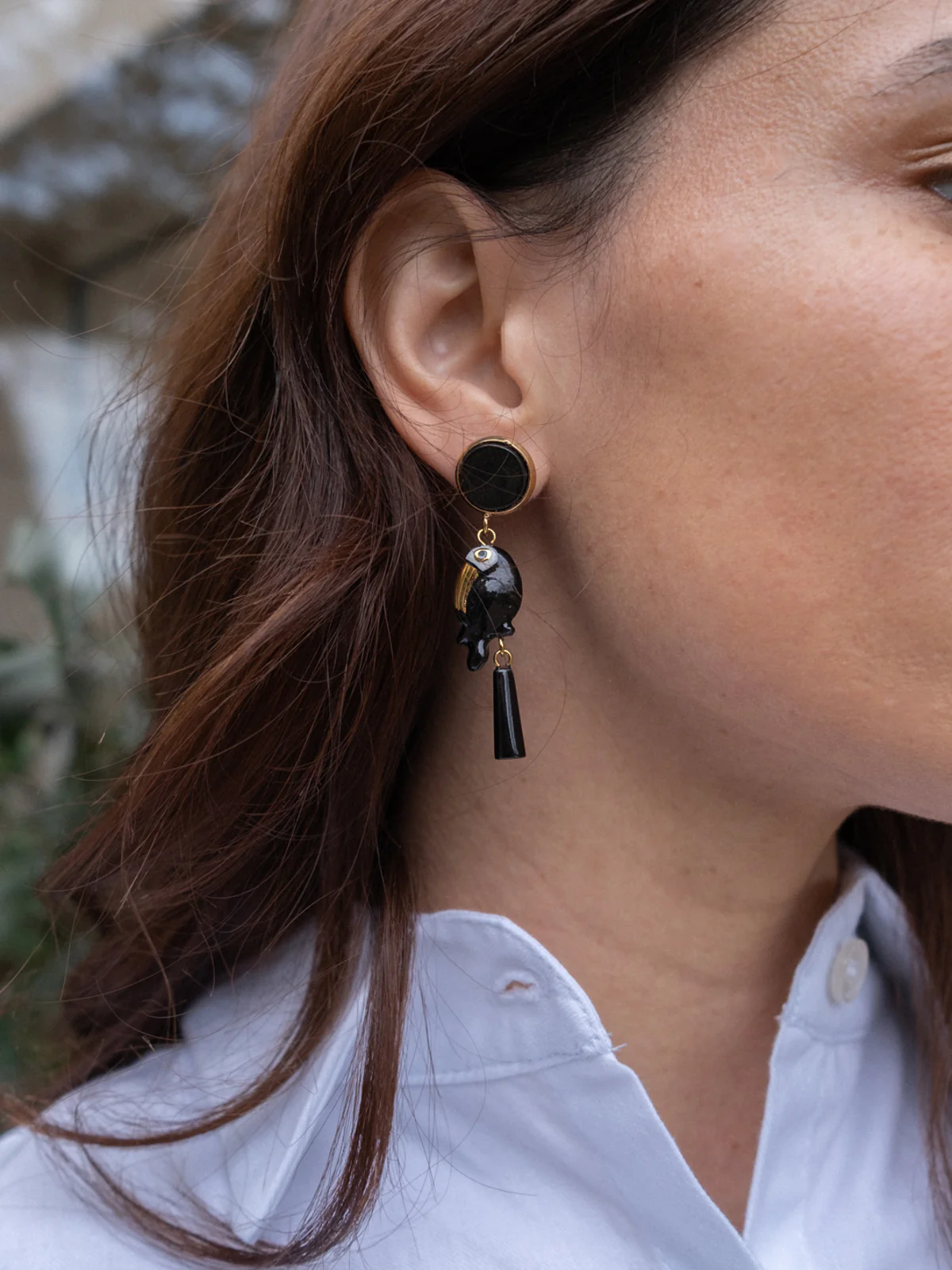 Boucles d'oreilles toucan - Image 3