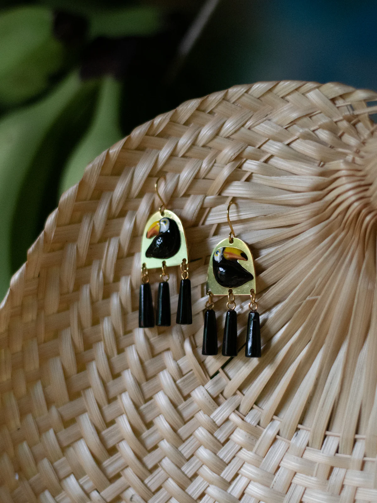 Boucles d'oreilles toucan graphique - Image 4