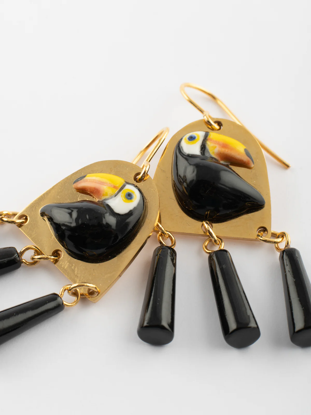 Boucles d'oreilles toucan graphique - Image 6