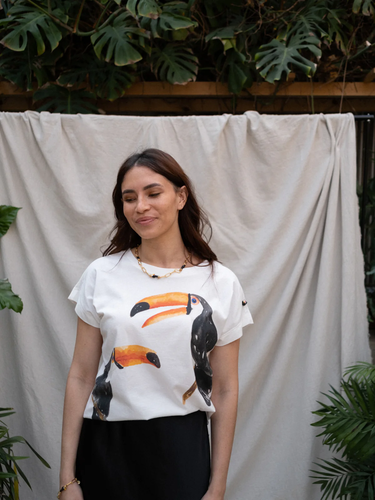 T-shirt Tomy - couple de toucans - Image 3