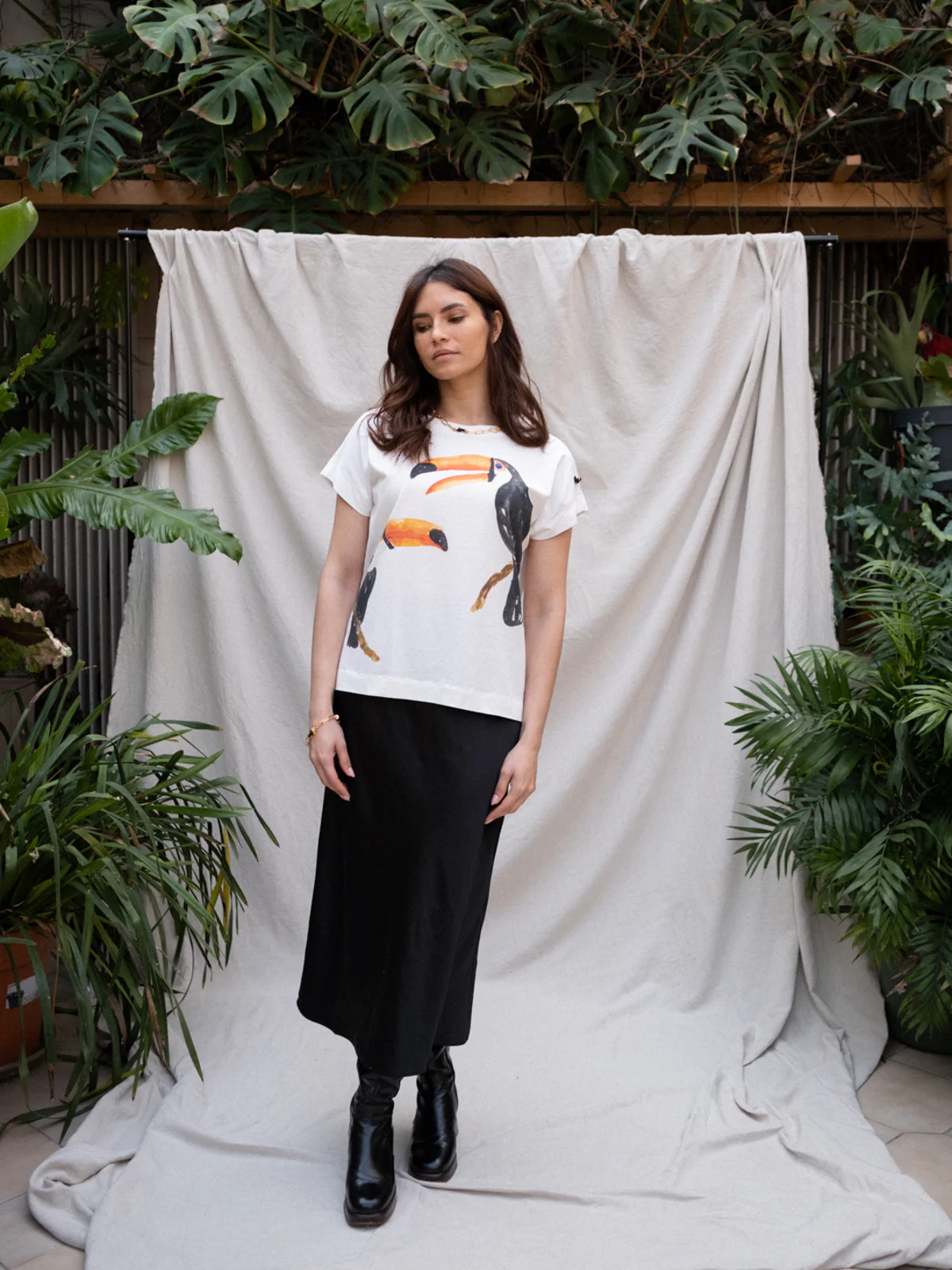 T-shirt Tomy - couple de toucans - Image 5