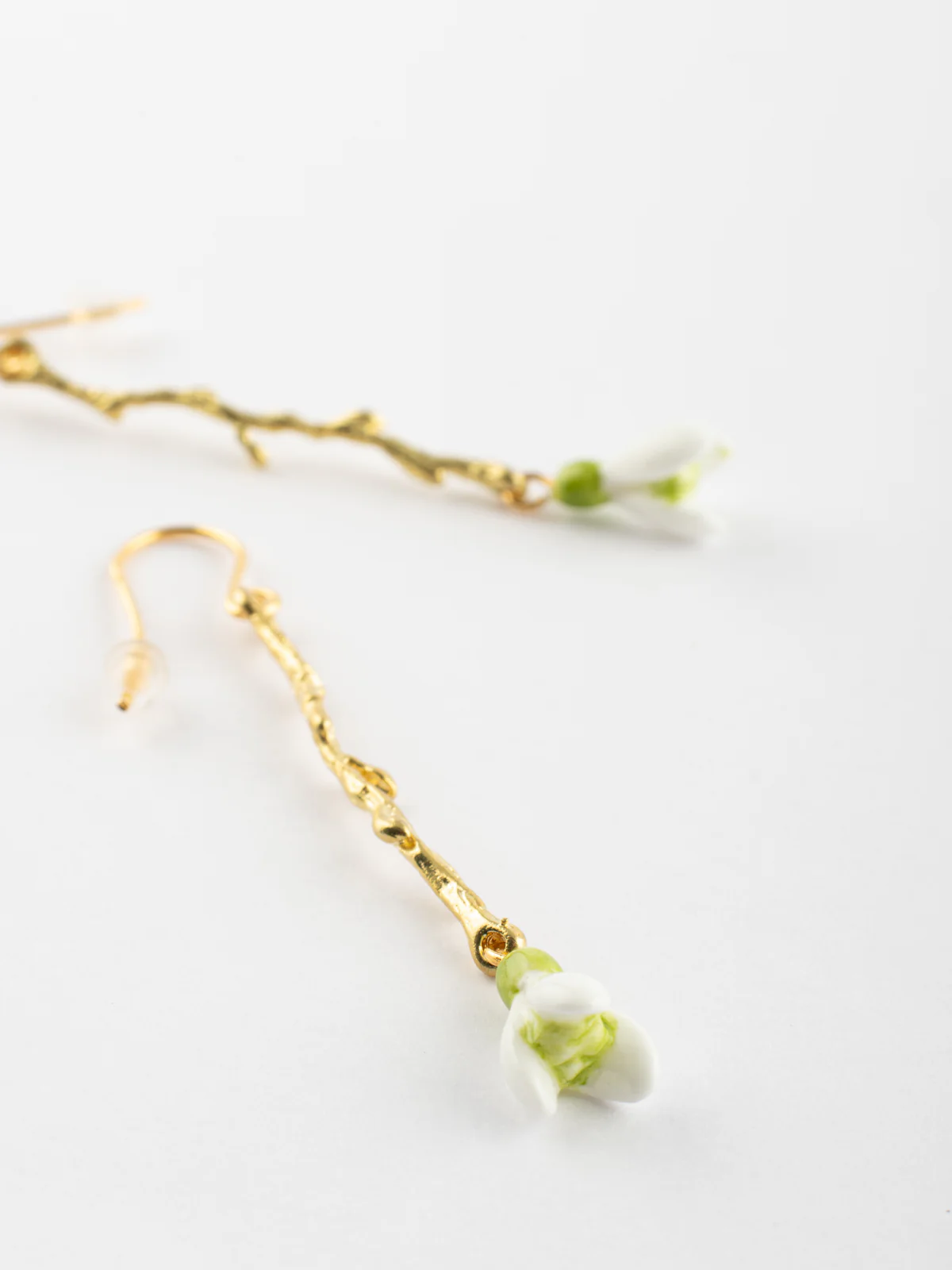 Boucles d'oreilles perce-neige - Etincelle - Image 4