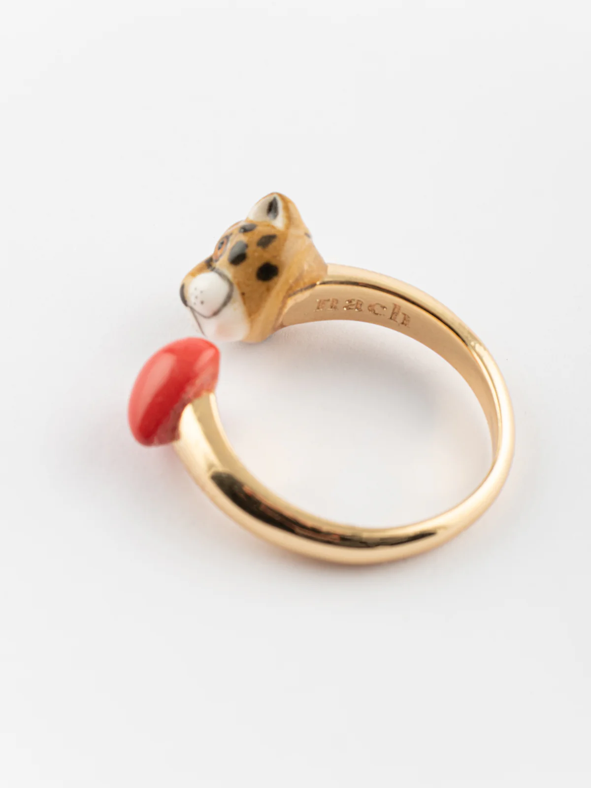 Bague FaceToFace cœur et guépard - Premier amour - Image 7
