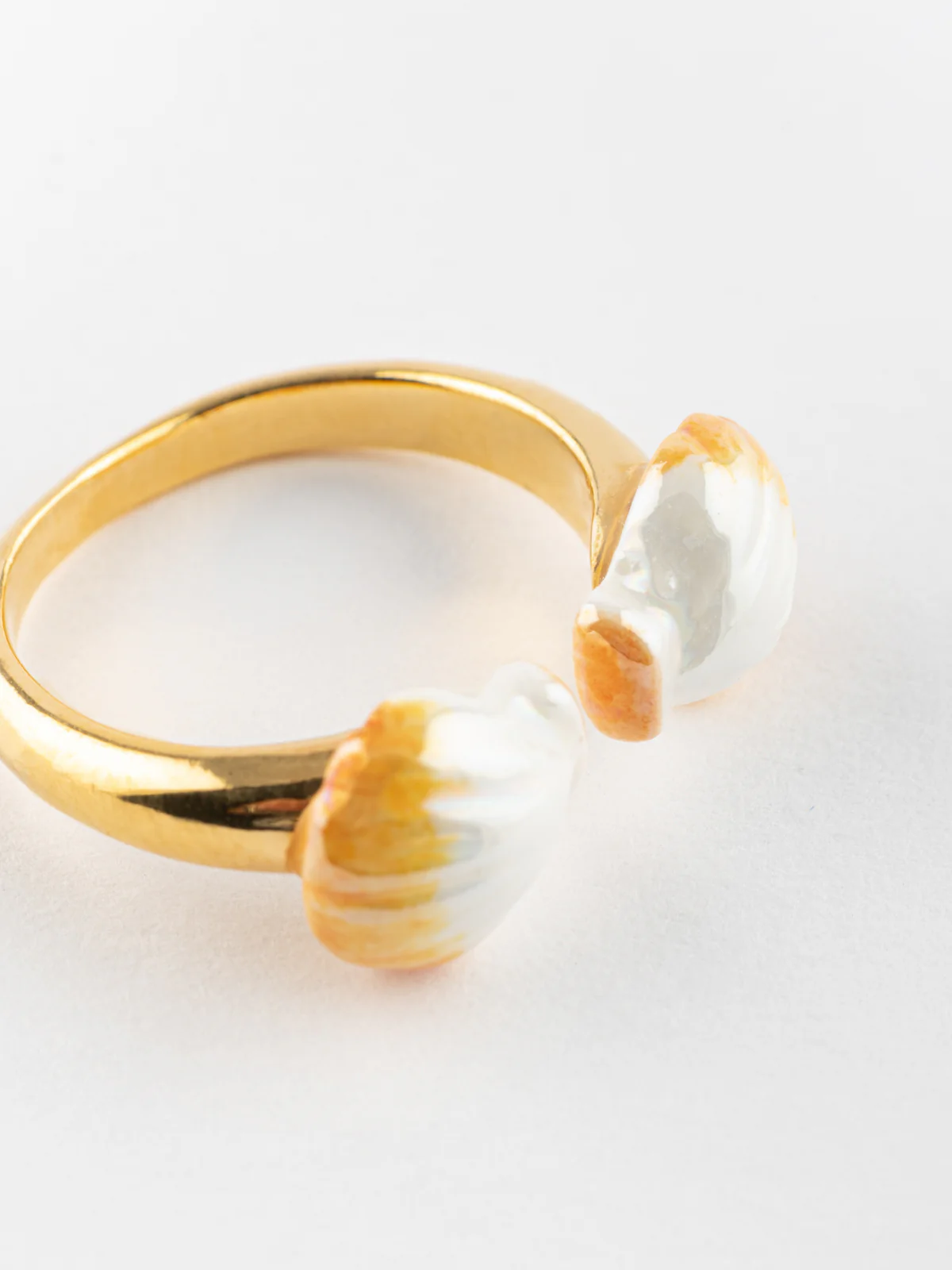 Bague FaceToFace coquillage nacré - Image 6