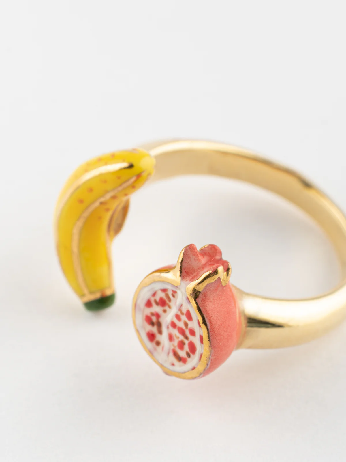 Bague FaceToFace banane et grenade - Image 6