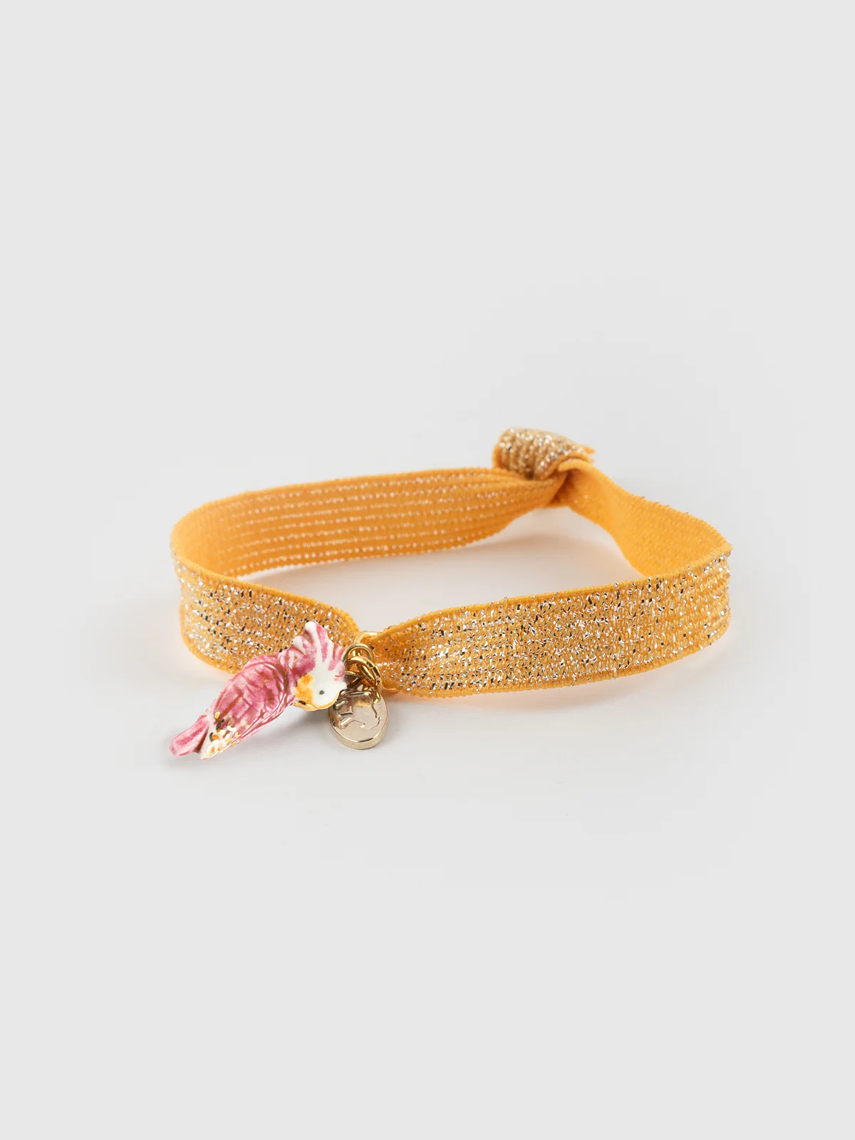 Bracelet twistband cacatoès rose