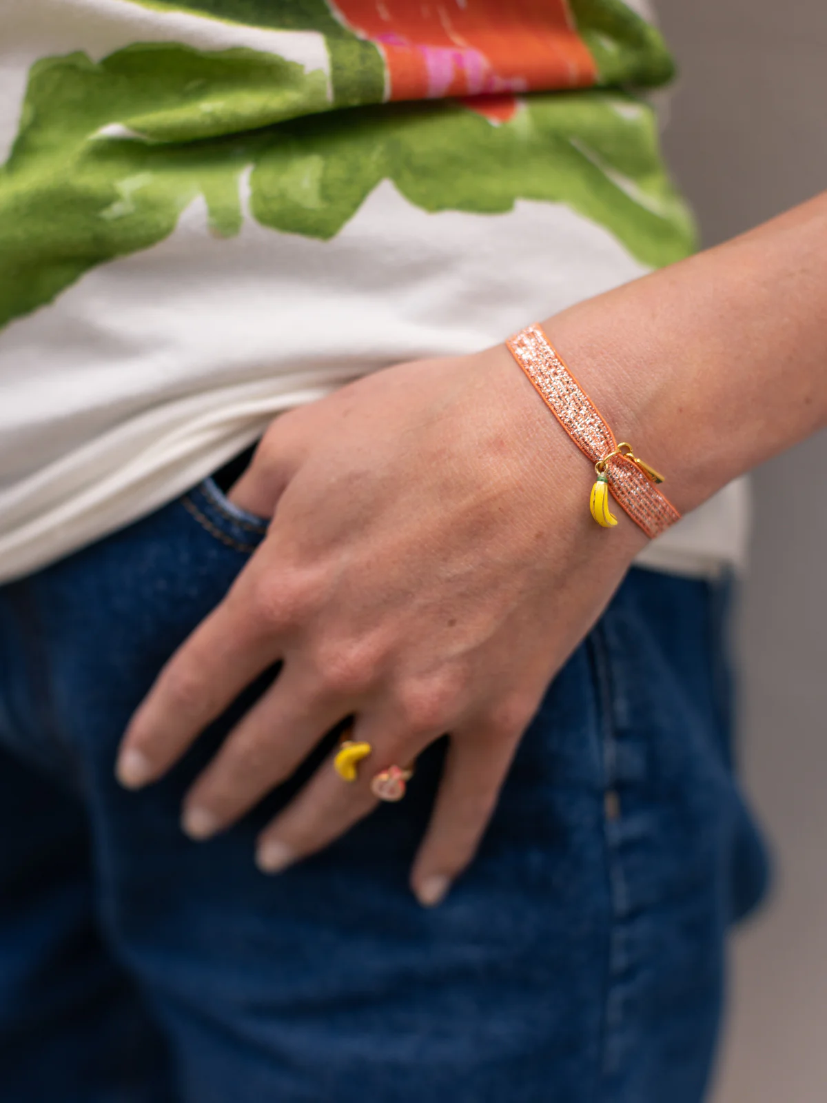 Bracelet twistband banane - Image 3