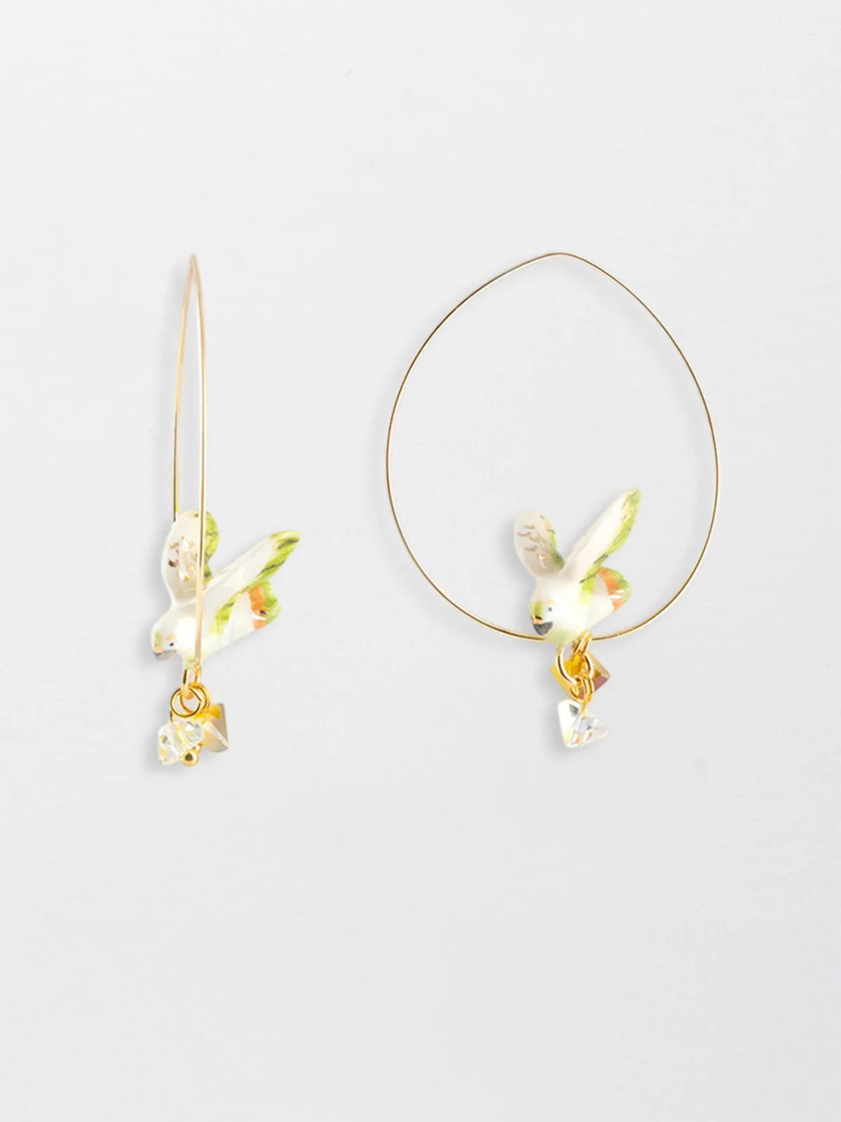Moyennes créoles perruches & perles