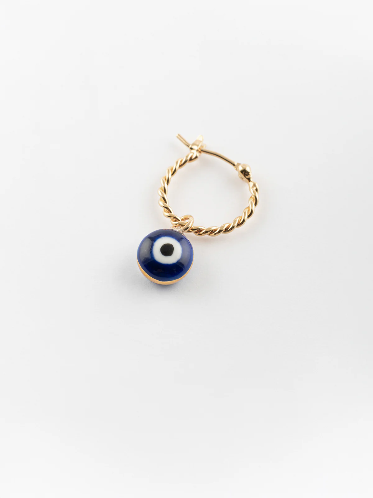 Mini créole oeil bleu - Vendue à l'unité - Lucky you