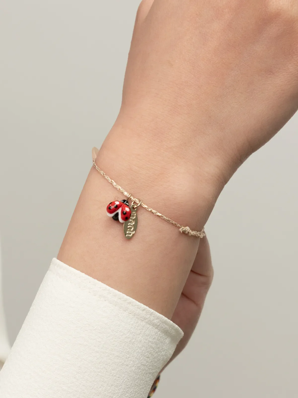 Bracelet coccinelle - Lucky you - Image 2