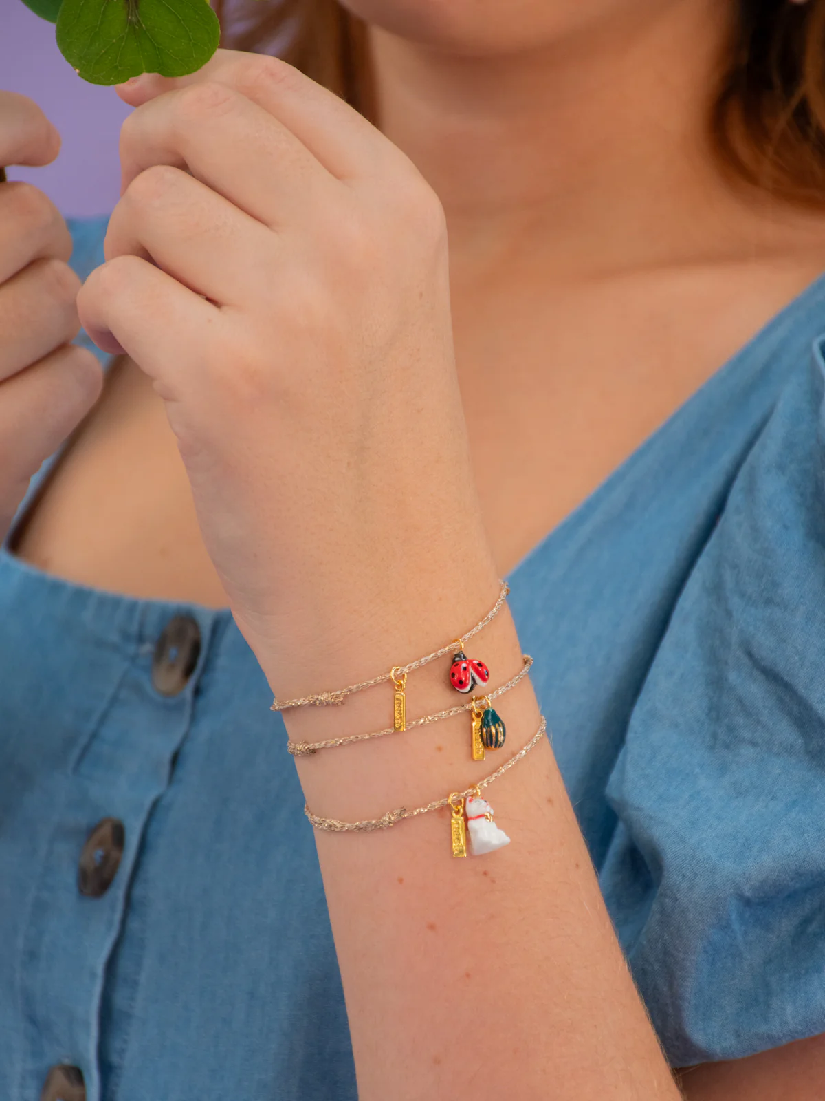 Bracelet coccinelle - Lucky you - Image 5