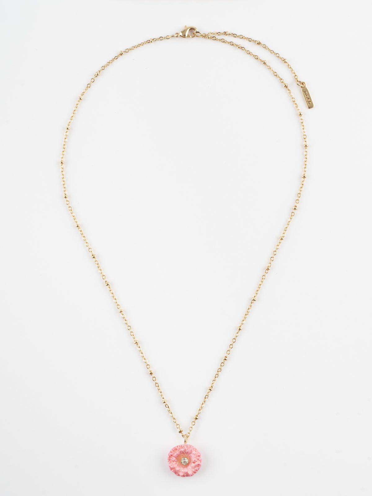Collier chardon rose - Image 3