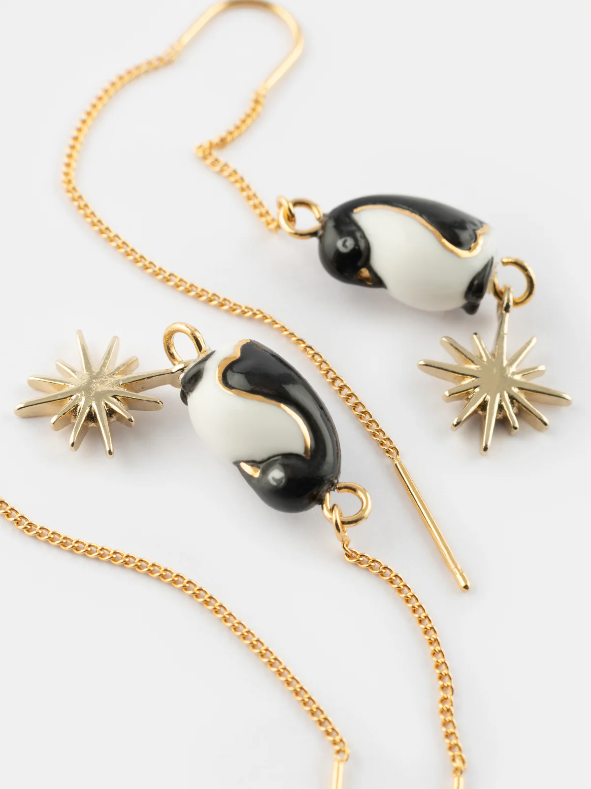 Longues boucles d'oreilles pingouin - Arctique - Image 4