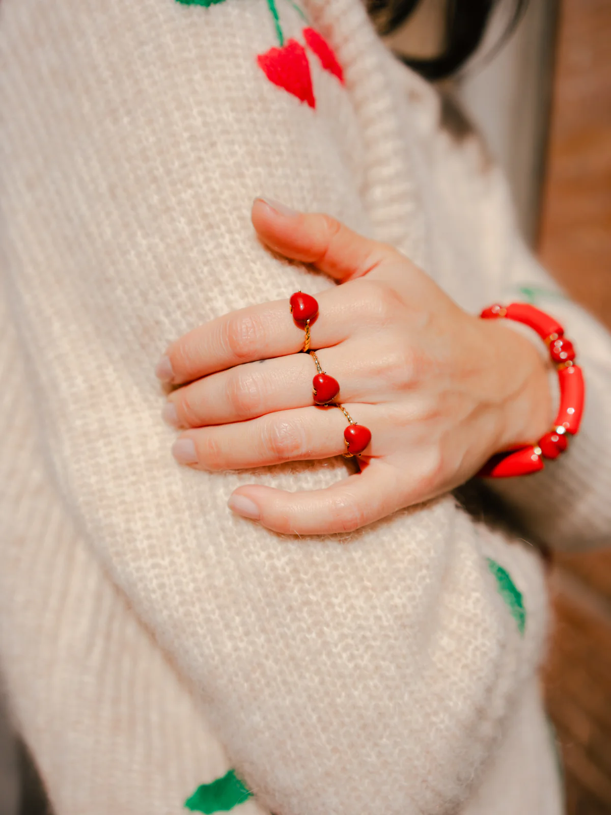 Bague cœur - Chérie Cherry - Image 4