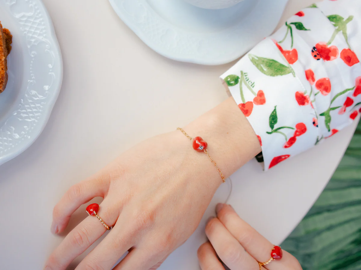 Bracelet cœur - Chérie Cherry - Image 2