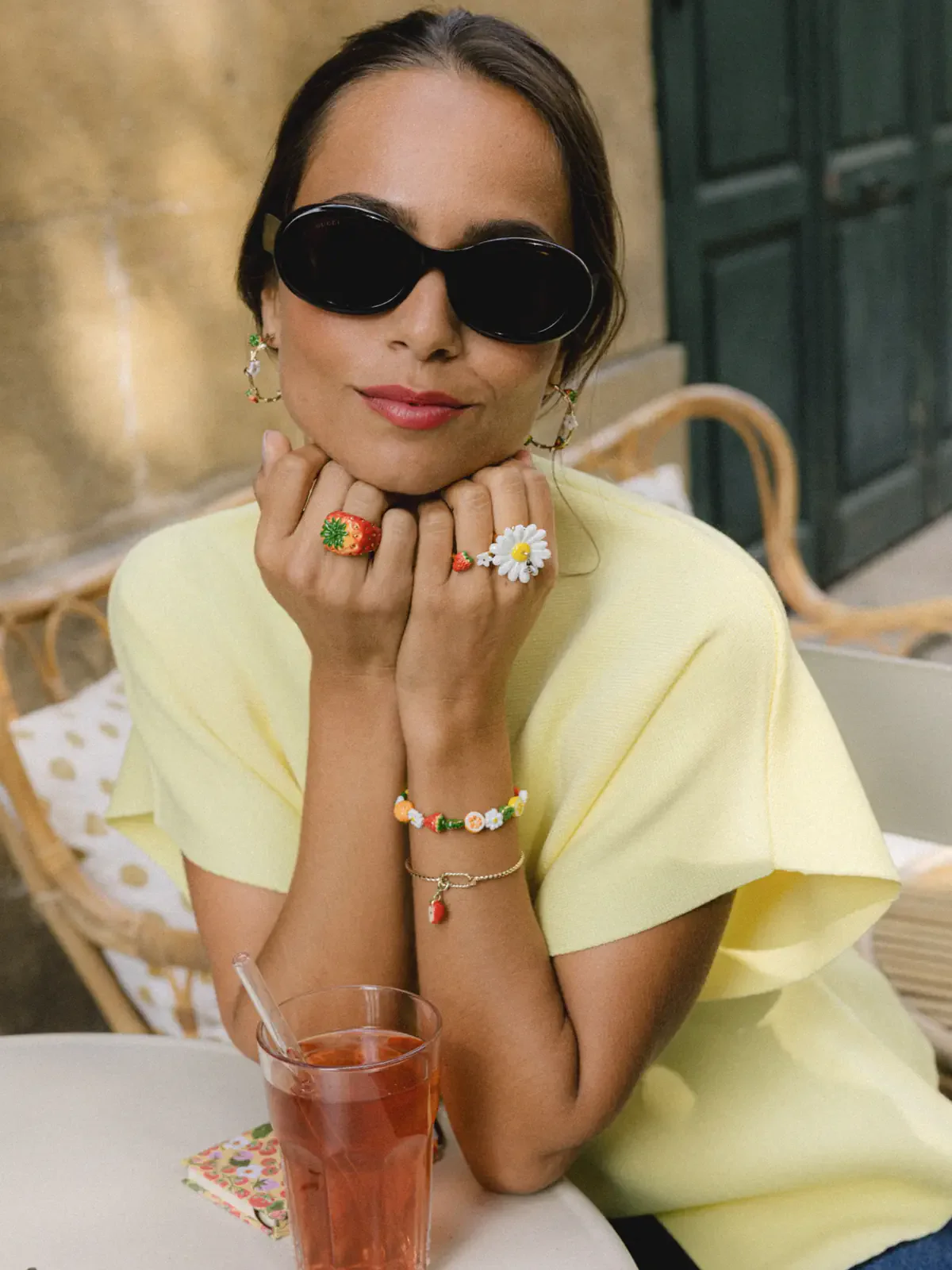 Bague fraise - Belles du sud - Image 3
