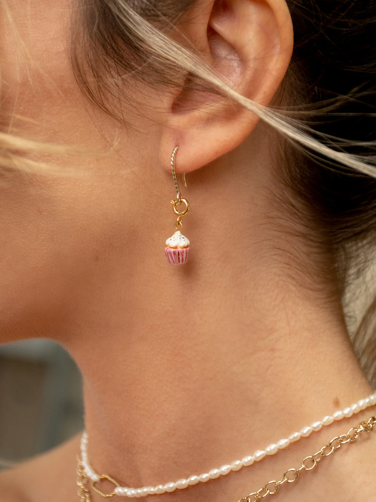 Boucles d'oreilles crochets torsadées personnalisable - Mix and Match