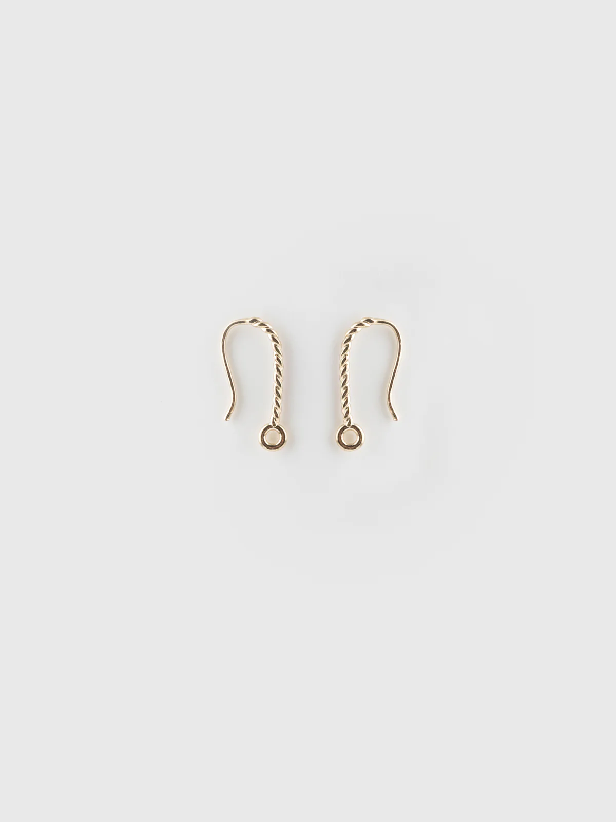 Boucles d'oreilles crochets torsadées personnalisable - Mix and Match - Image 2