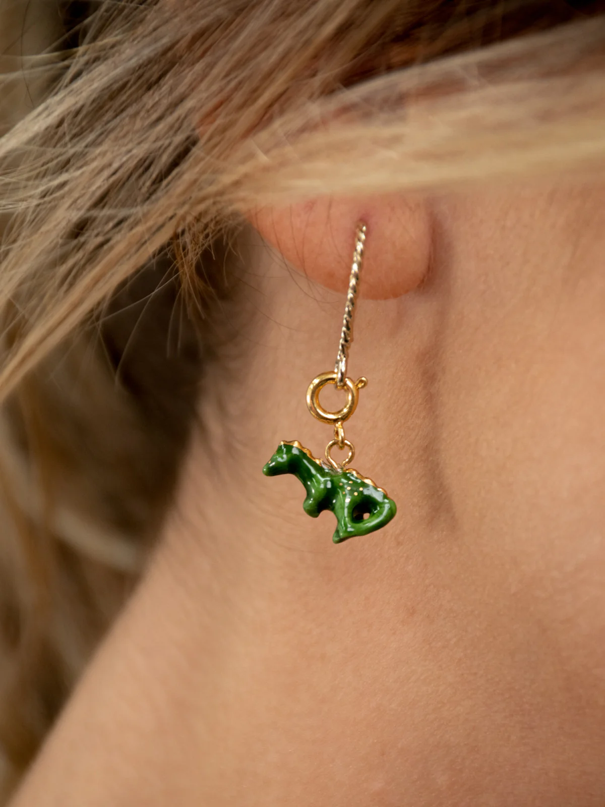 Boucles d'oreilles crochets torsadées personnalisable - Mix and Match - Image 3