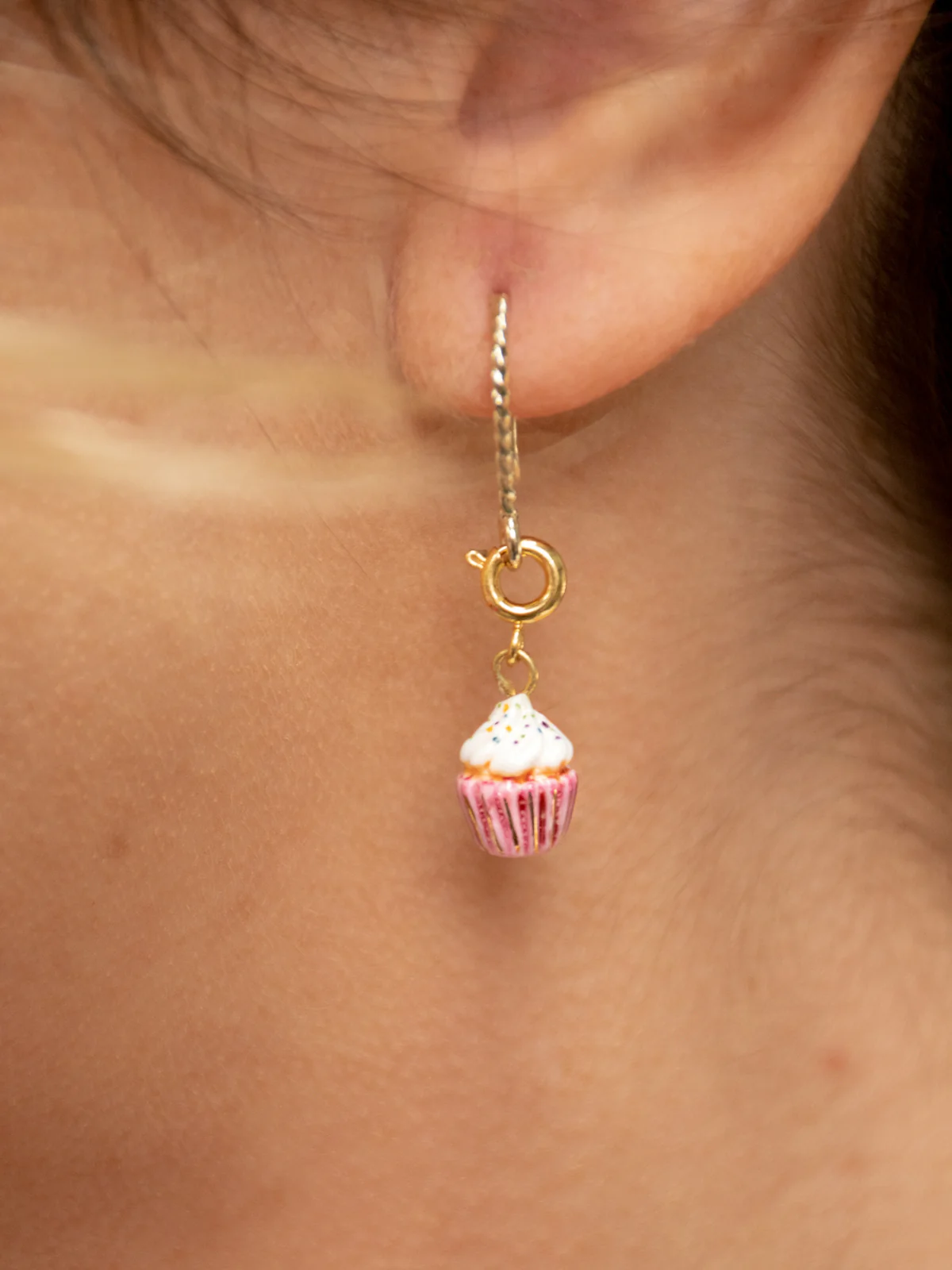 Boucles d'oreilles crochets torsadées personnalisable - Mix and Match - Image 4