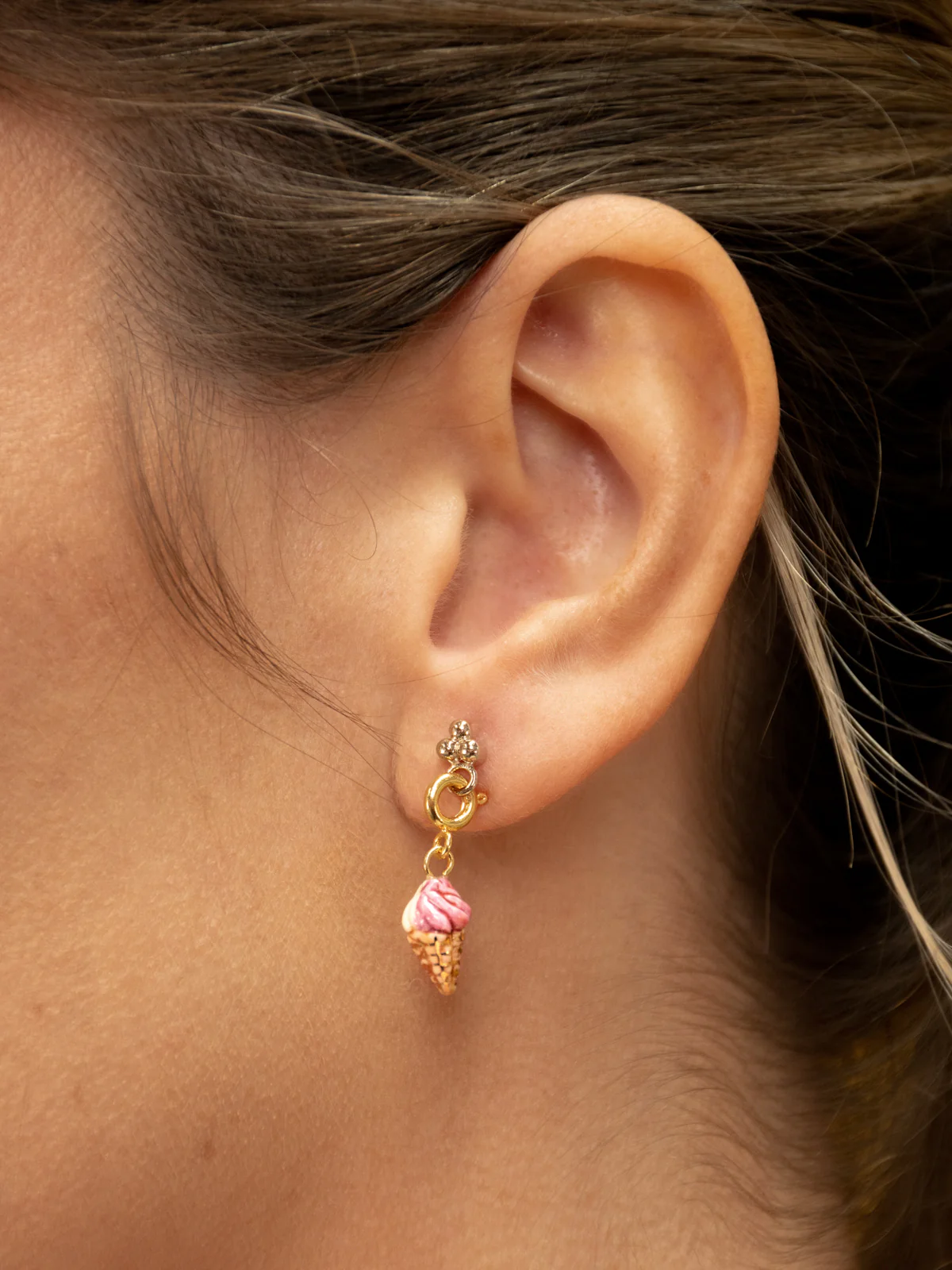 Boucles d'oreilles puces personnalisable - Mix and Match - Image 3