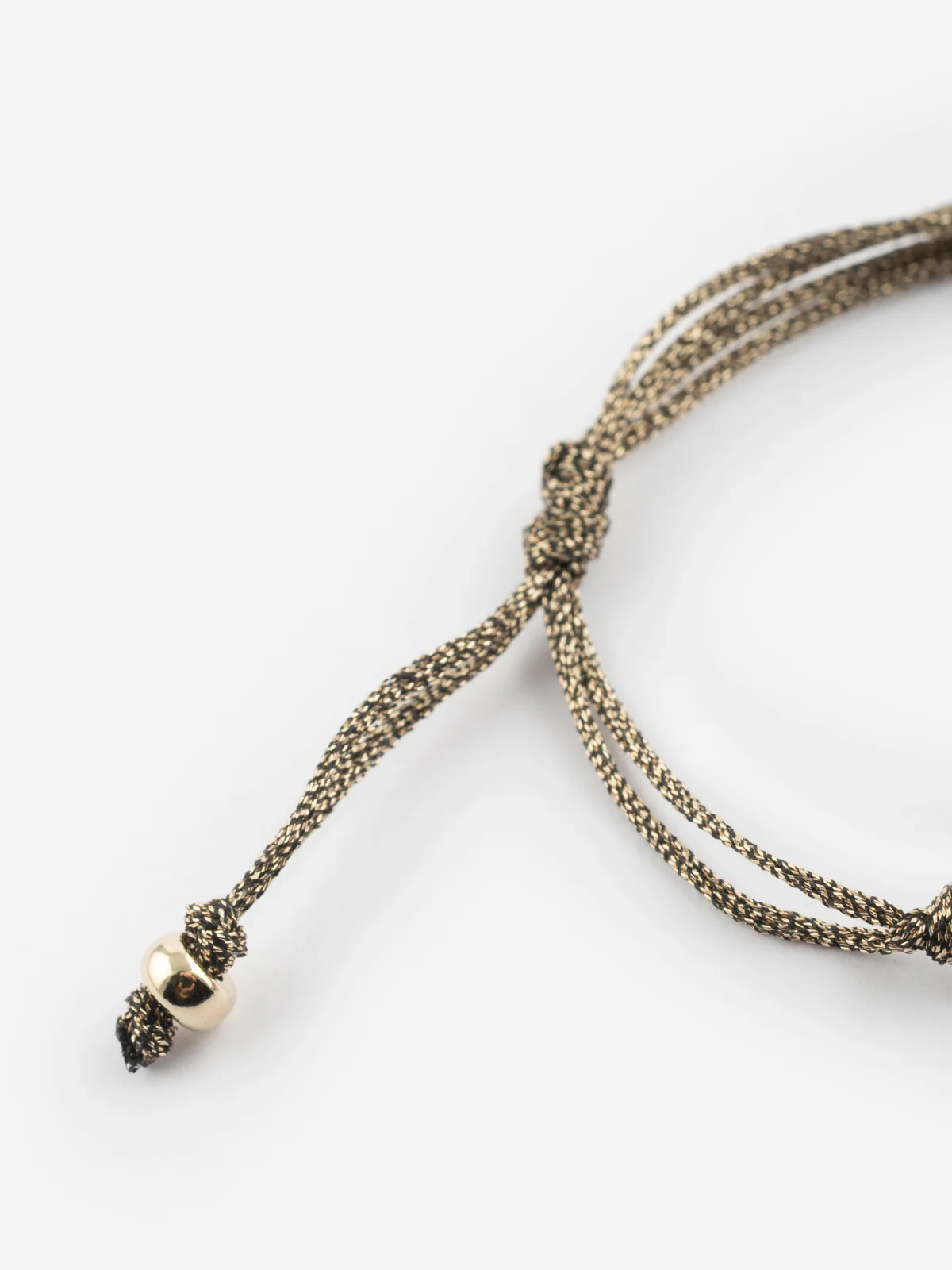 Bracelet cordon doré personnalisable - Mix and Match - Image 4