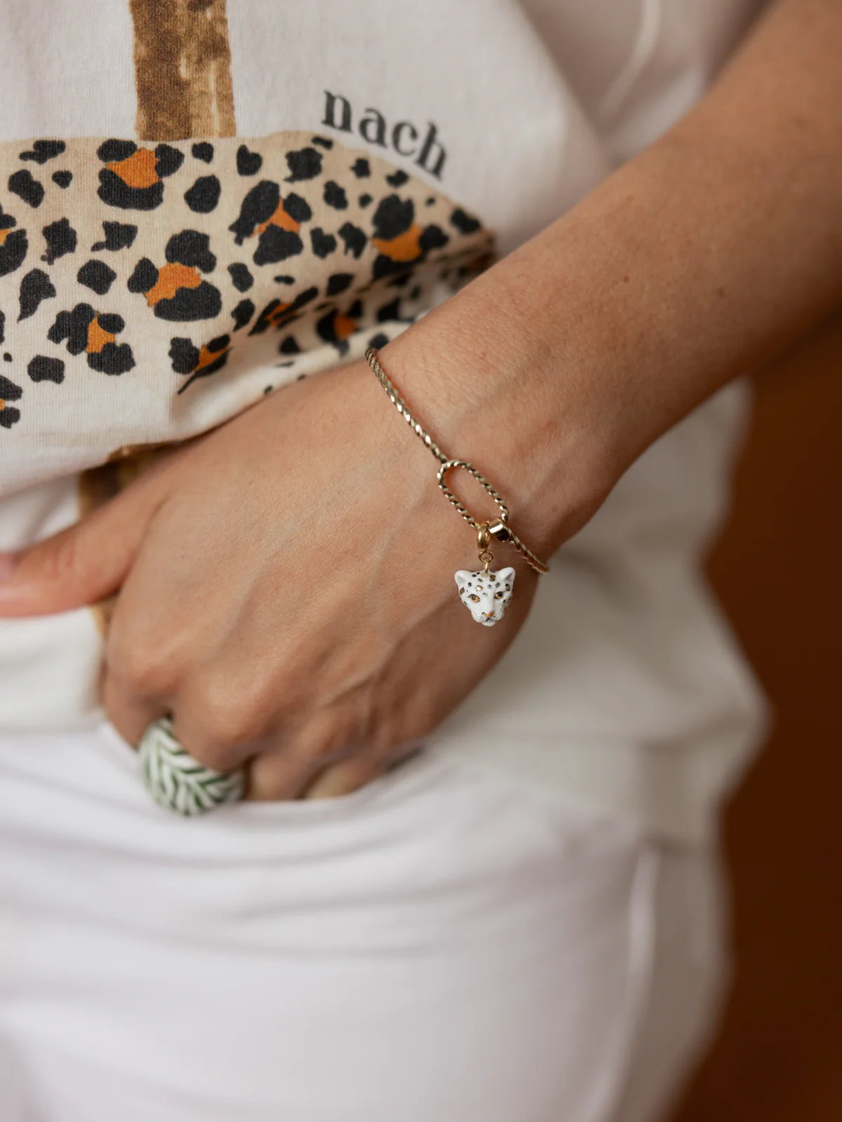 Bracelet jonc torsadé personnalisable - Mix and Match - Image 2