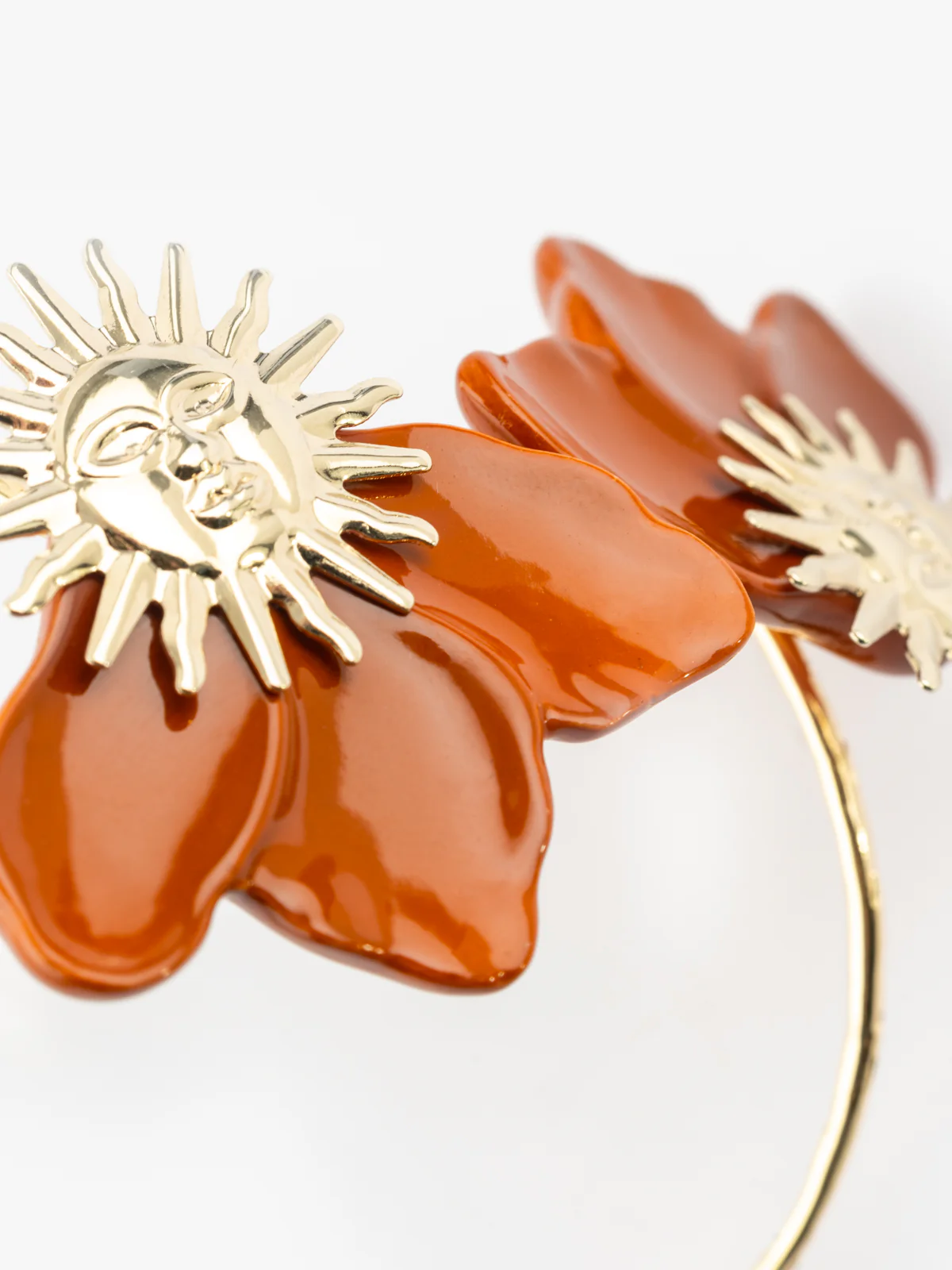 Bracelet maxi FaceToface soleil terracotta - Image 4