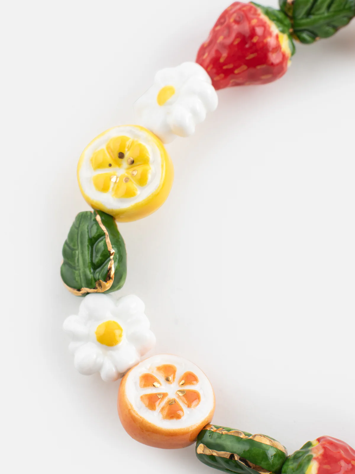 Bracelet perles de fruits - Image 4
