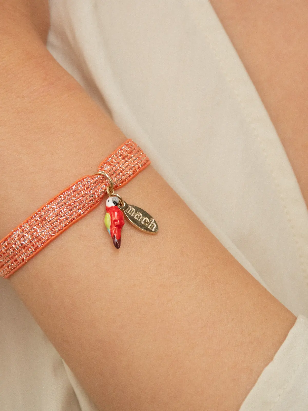 Bracelet twistband perroquet ara - Image 2