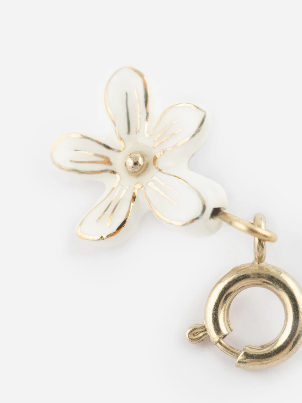 Charm's fleur d'Erine blanche - Image 4