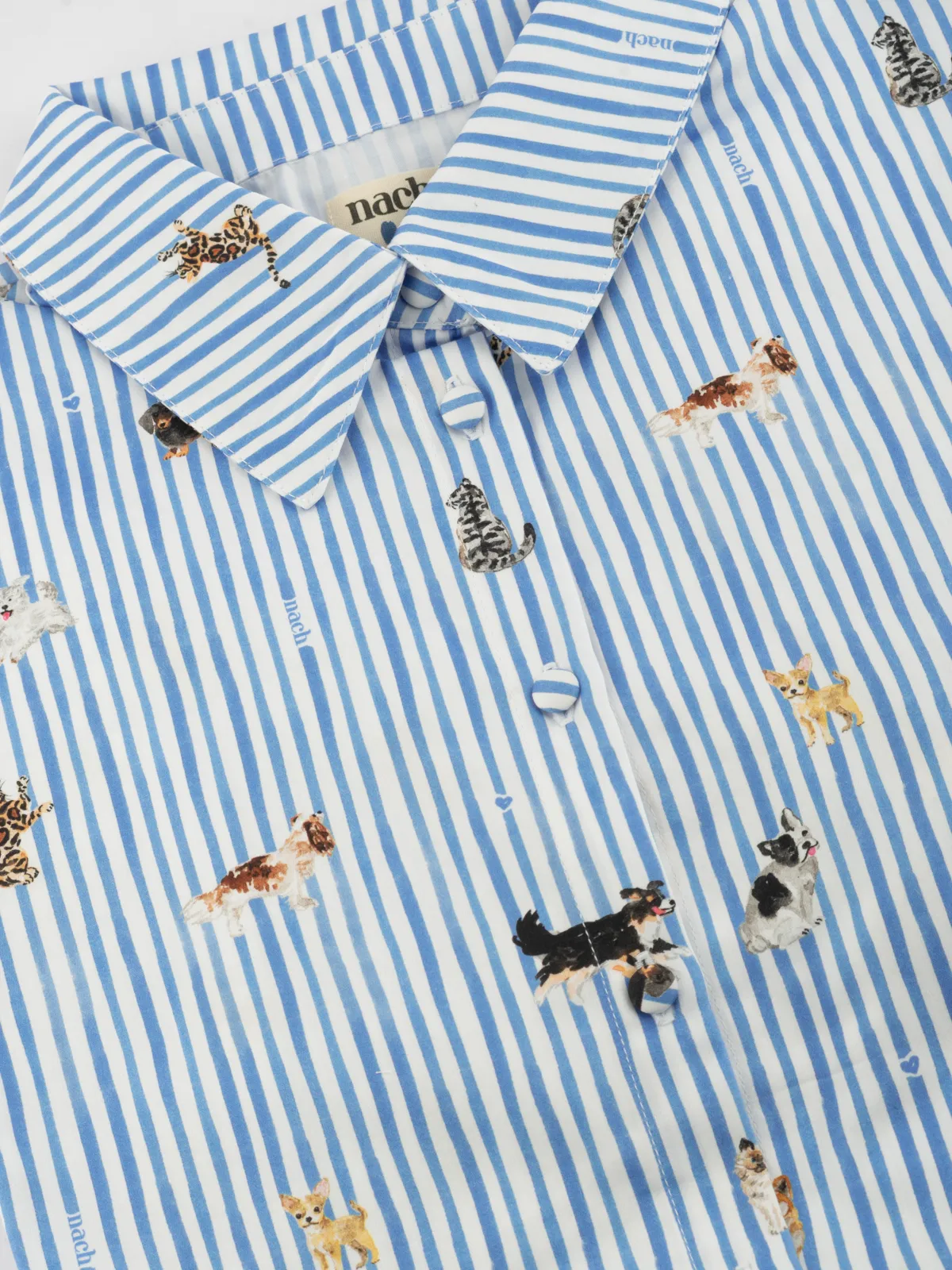 Chemise Oversize rayée - Comme Chiens et Chats - Image 10