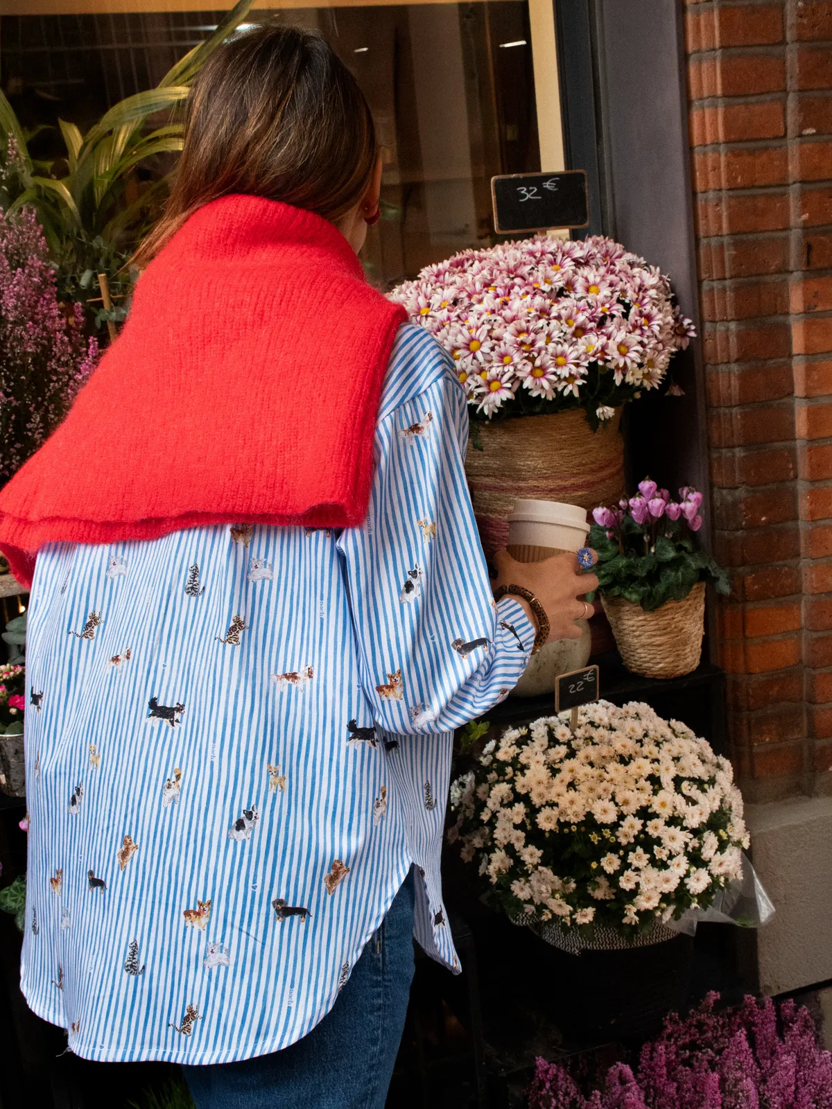 Chemise Oversize rayée - Comme Chiens et Chats - Image 3