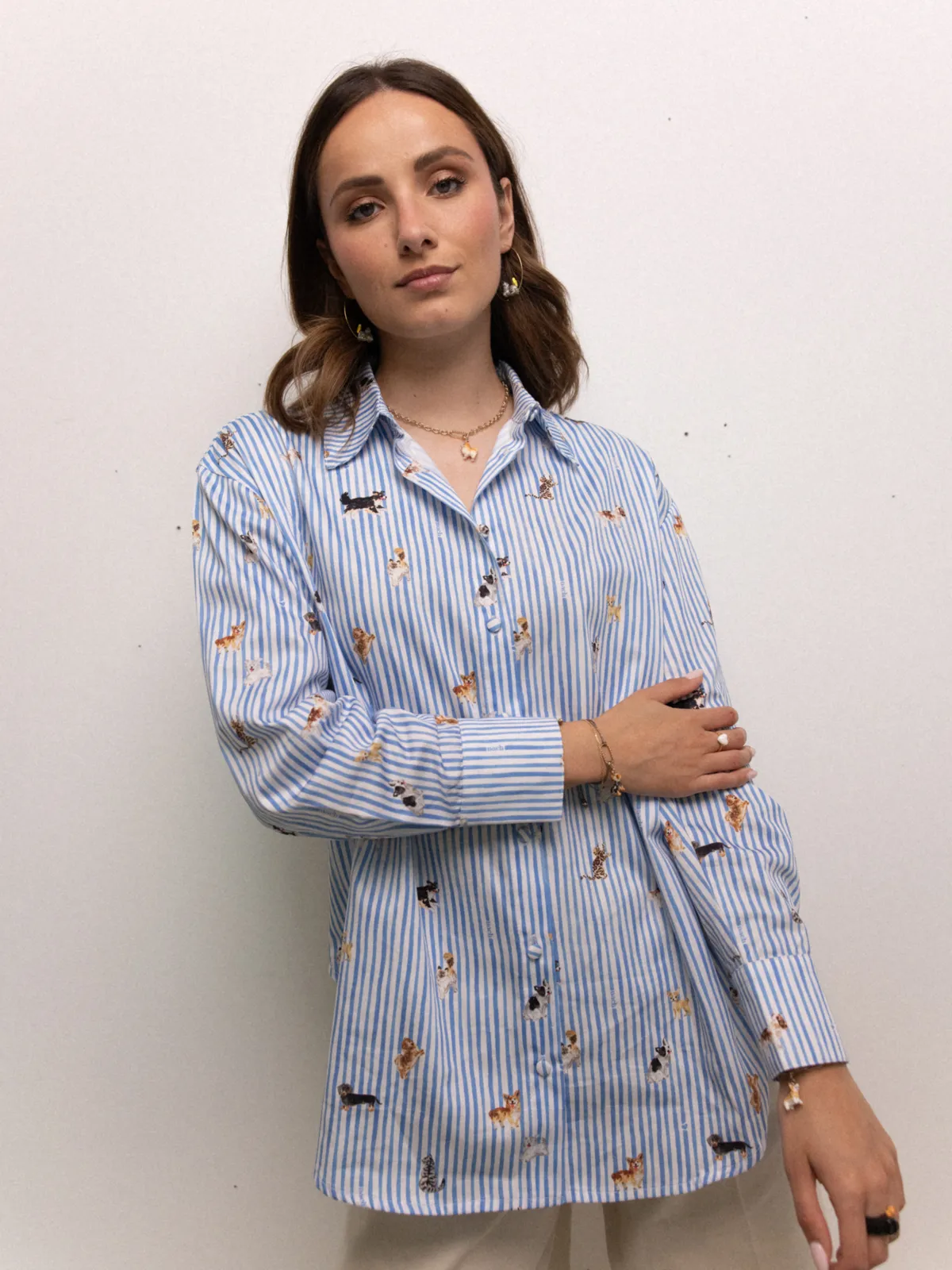 Chemise Oversize rayée - Comme Chiens et Chats - Image 8