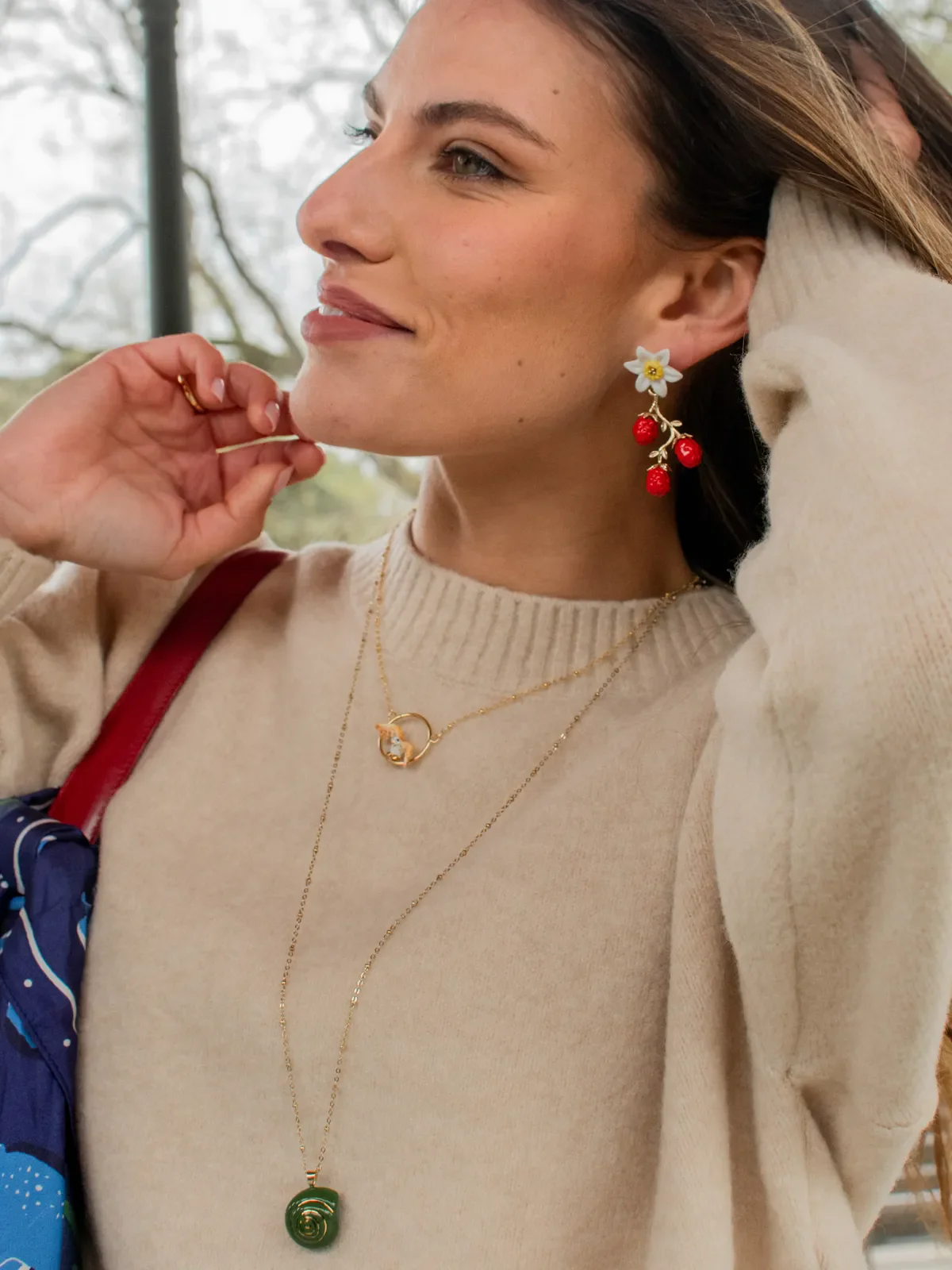 Collier chouette en vol - Image 2