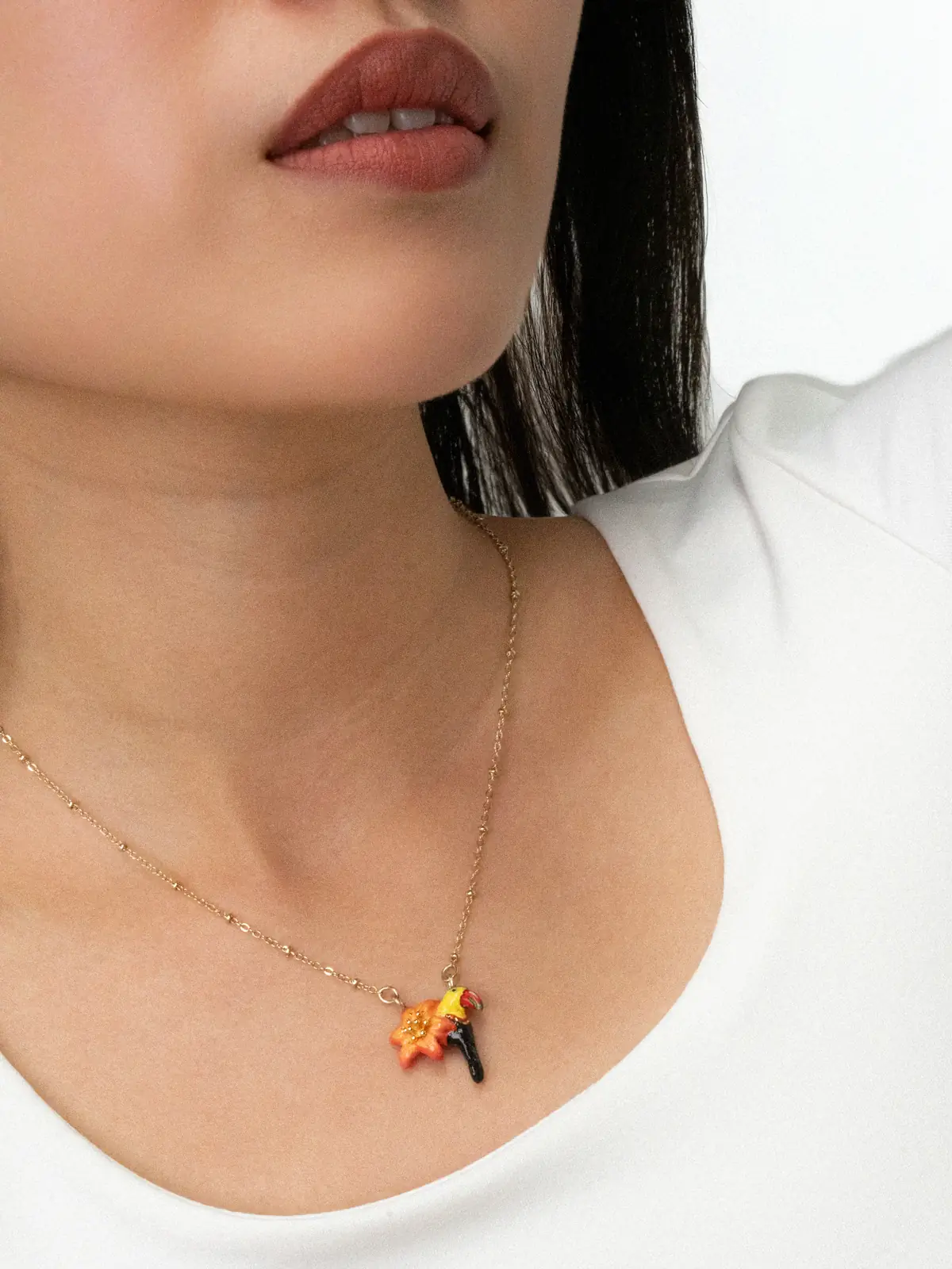 Collier lys et toucan - Image 3