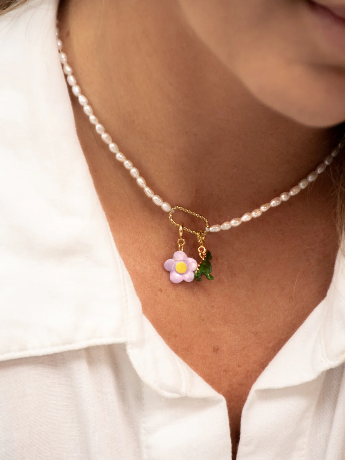 Collier perles personnalisable - Mix and Match